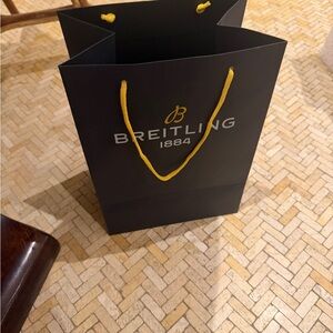 Breitling Black and Yellow Bag